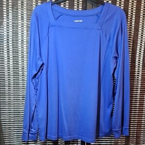 Lands End Long Sleeve Tunic Blouse